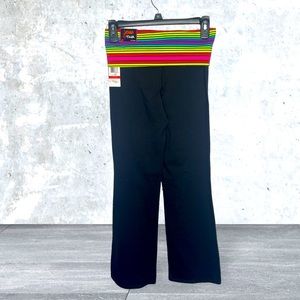 Jenni Rainbow band Yoga Pants‎ woman’s XS nwt